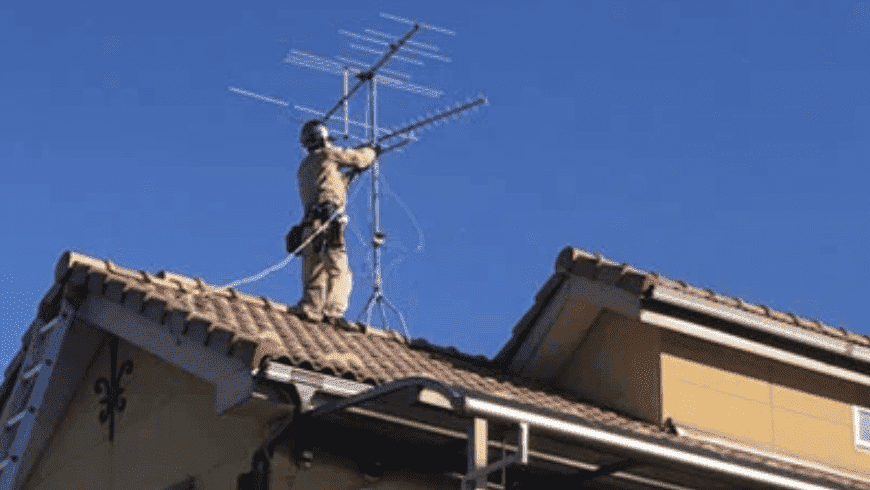 アンテナ工事は”専門業者”に依頼しよう